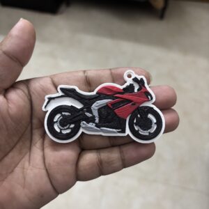 custom motorcycle keychain