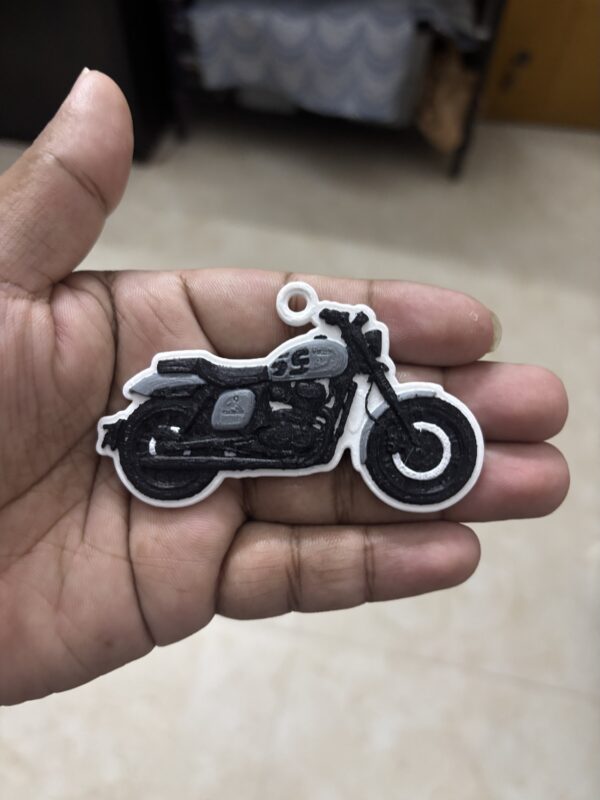 custom motorcycle keychain