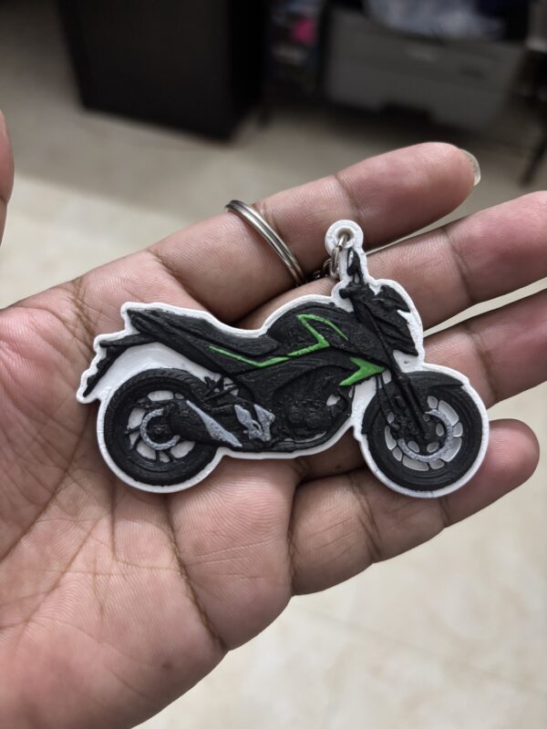 custom motorcycle keychain