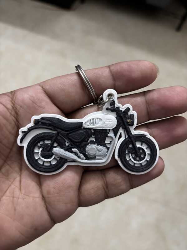 custom motorcycle keychain