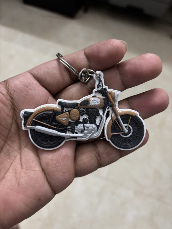 custom motorcycle keychain