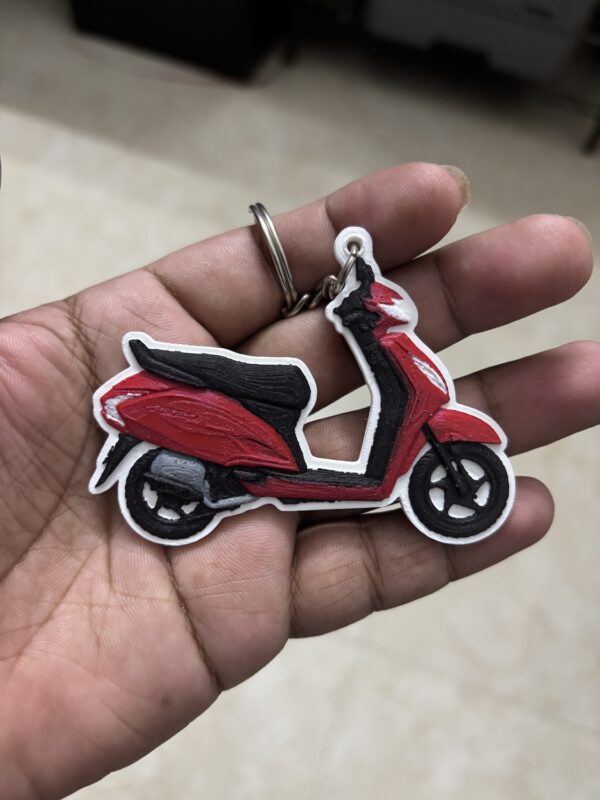 custom motorcycle keychain