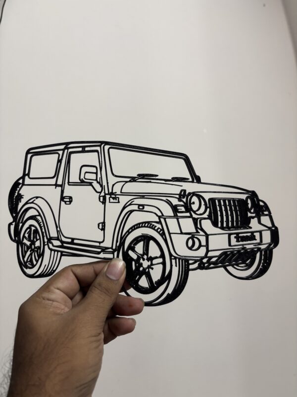 customised 3d printed car silhouette customised 3d printed car silhouette